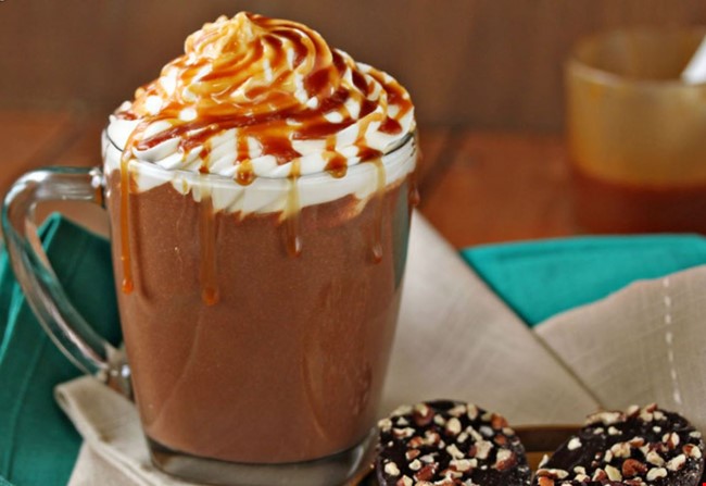 Karamelli Sıcak Çikolata